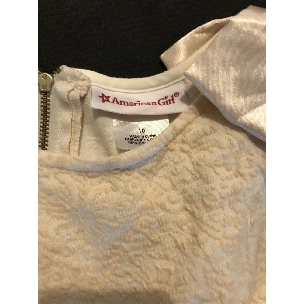American Girl Gorgeous Gold Fancy Dress for Big Girls, Euc. Size 10‎